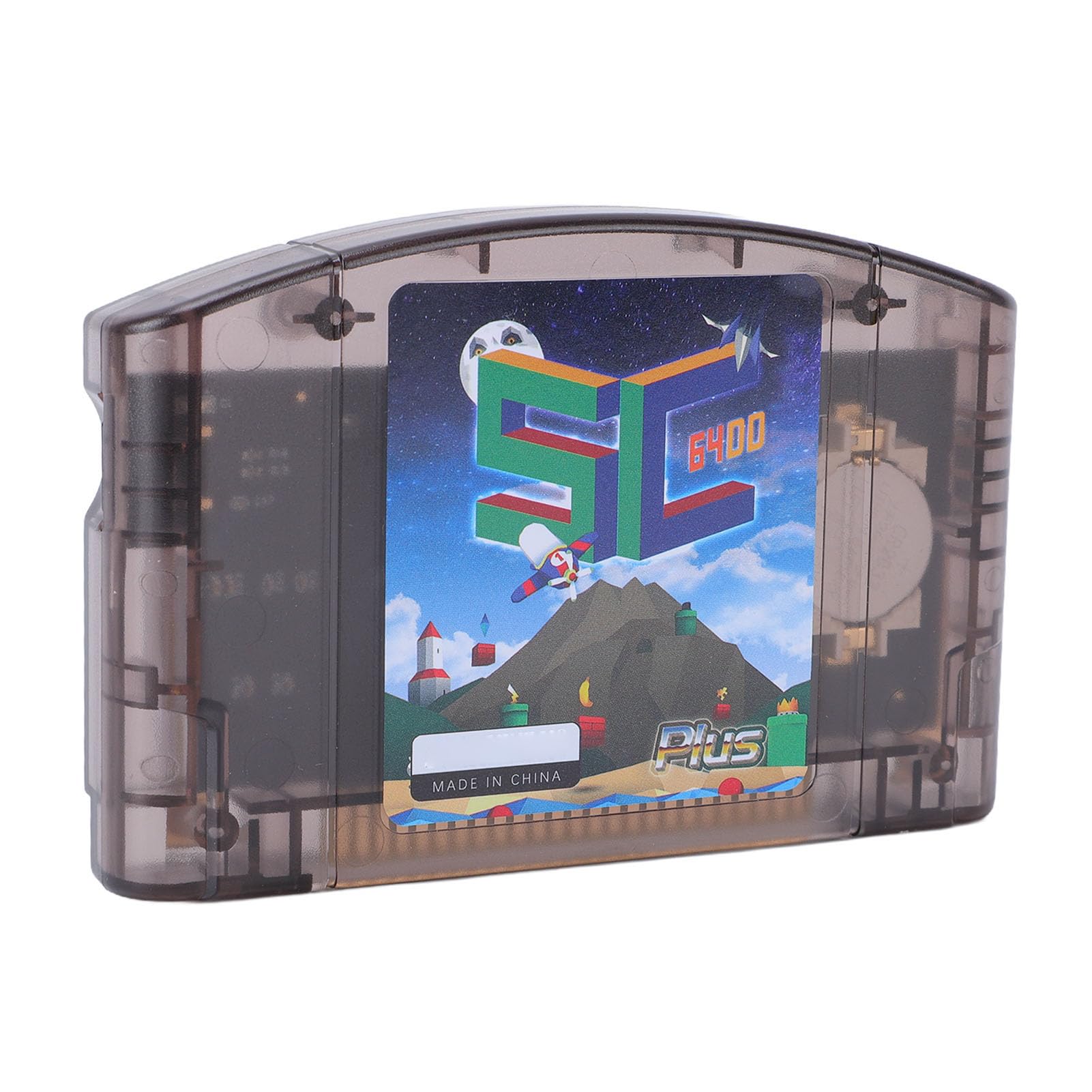 Annadue Cartuccia di Gioco Open Source Adatta per N64, Supporto per Cartuccia di Gioco retrò per 64DD, di a Lettura Rapida (#1)