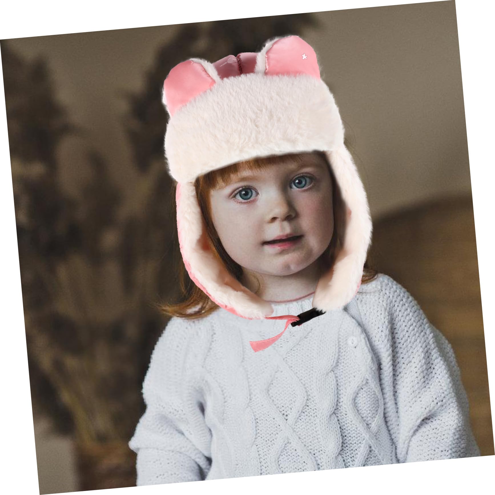 PACKOVE Cappello Trapper Ragazzo Ragazza con Paraorecchie Antivento e Foderato Pelliccia Comfort e Traspirabilità per attività Invernali Come Sci e Neve Cartoon