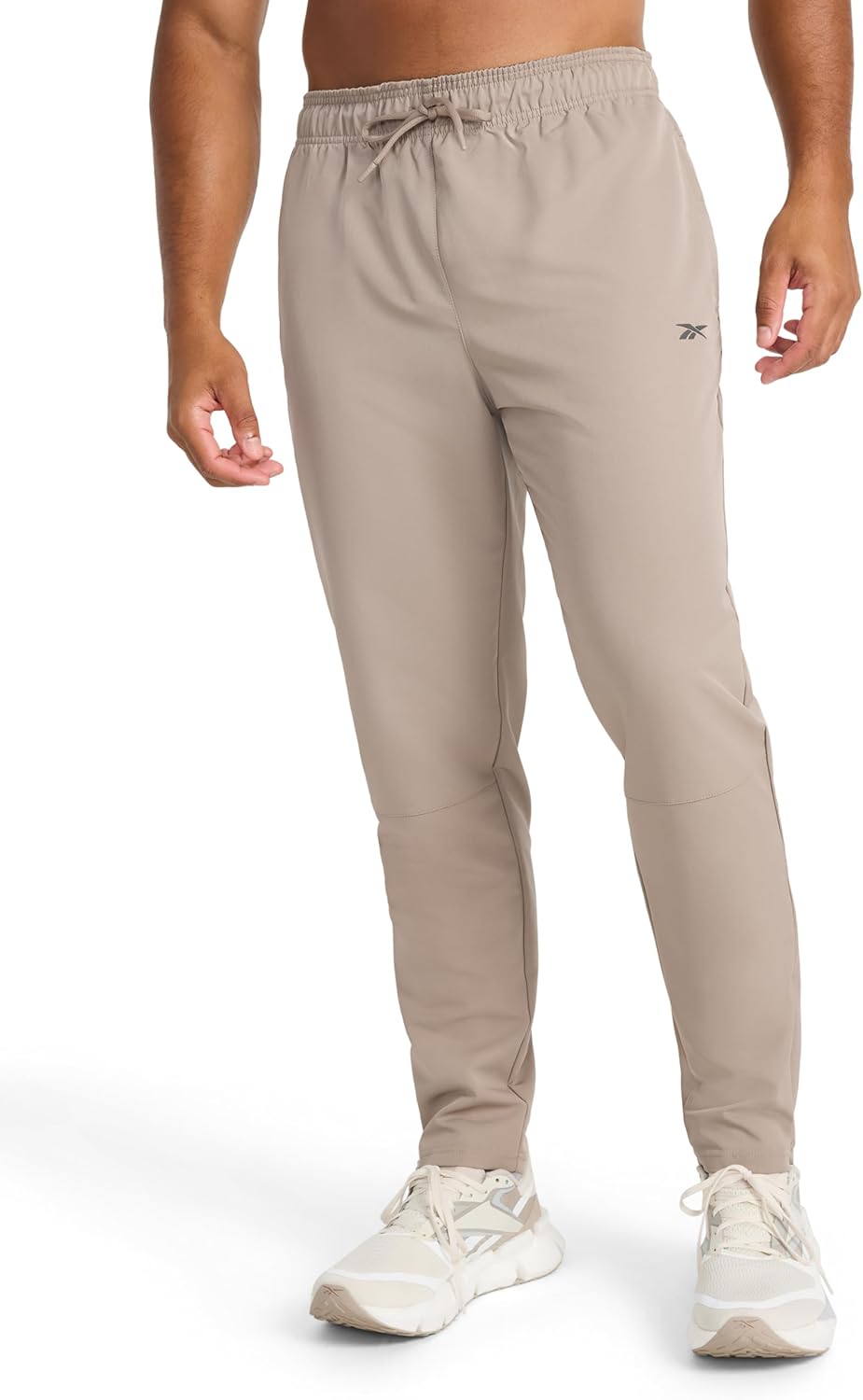 Reebok Mens Dominator Pant, Standard Fit, 30” Inseam, Lightweight Stretch Poly Fabric