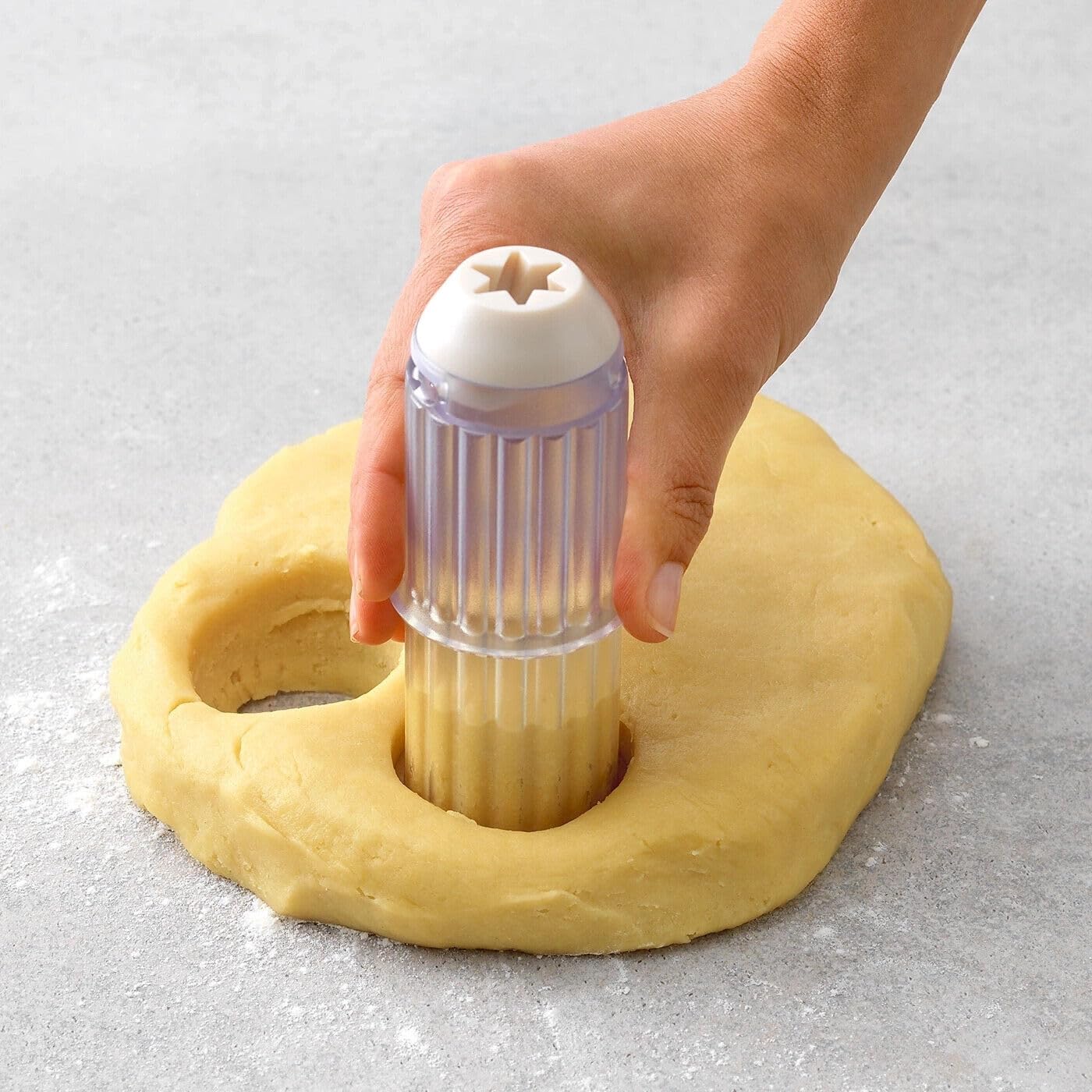 Betty Bossi Keks-Presse + Zwirbel Presse Gourmet im Set - Gebäckpresse für Kekse und Plätzchen, Kekspresse Biscuits und Plätzchenpresse mit Rezeptheften
