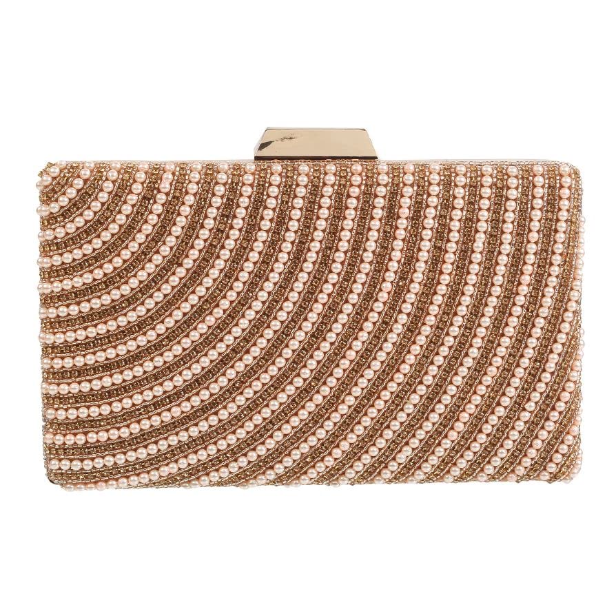Metro Rose Gold Women Box Clutch (38-8366) (B0BS6Y26TP) Amazon Price History, Amazon Price Tracker
