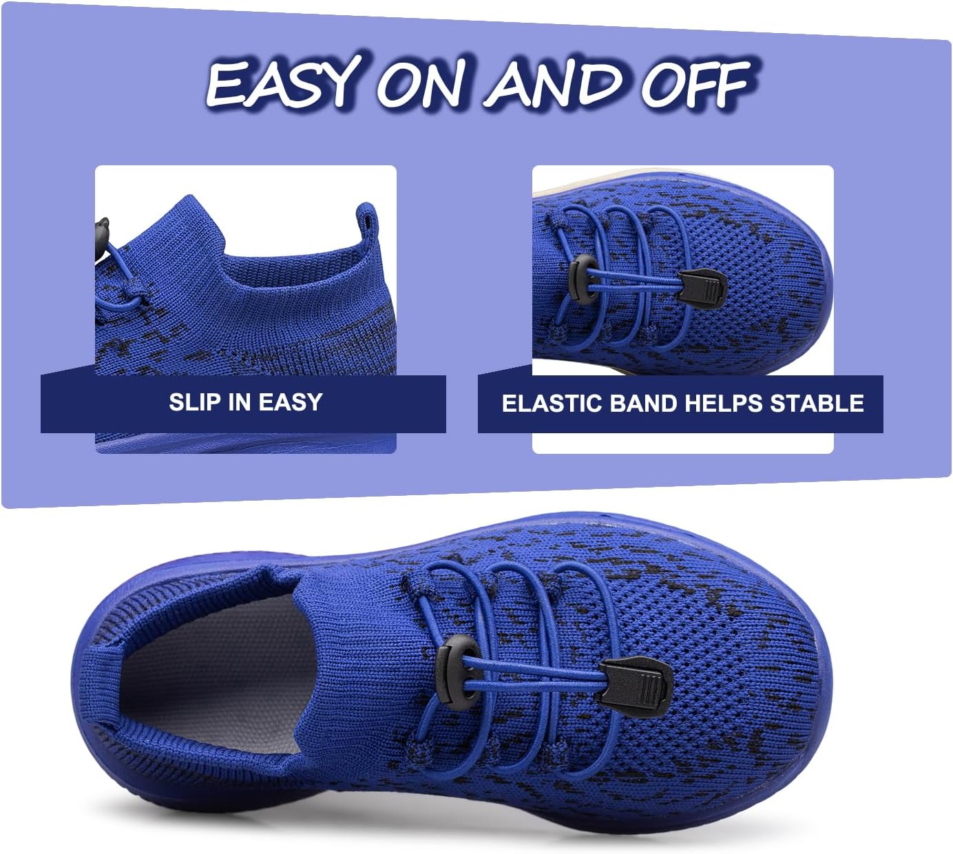 Boys Girls Shoes Kids Sneakers Lightweight Breathable Athletic Running Tennis School Shoes for Toddler/Little Kid/Big Kid - Image 4