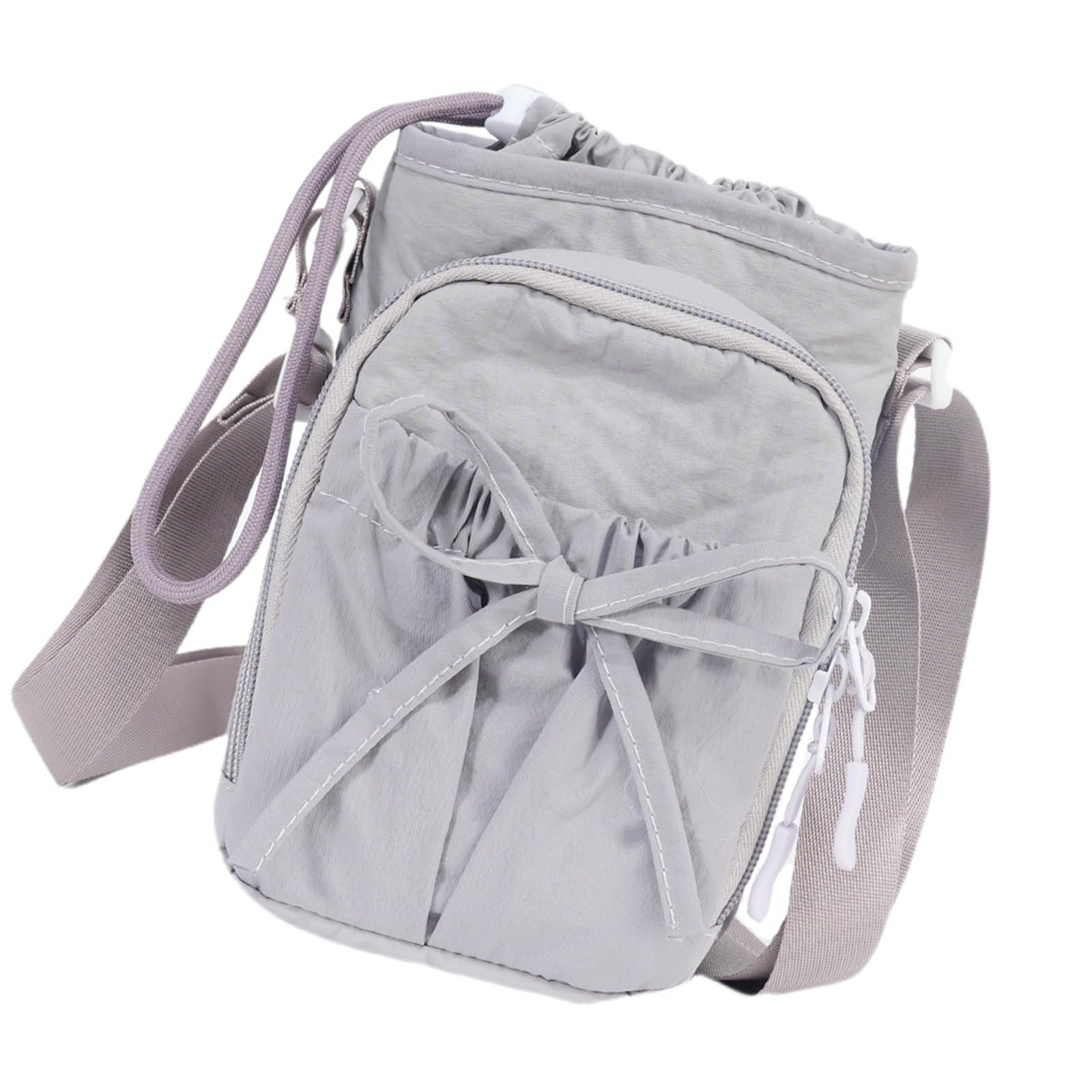HDOYTXXM Water Bottle Holder with Strap, Bag Carriers with Phone Pouches Carriers for Walking Camping Original Holder with Strap