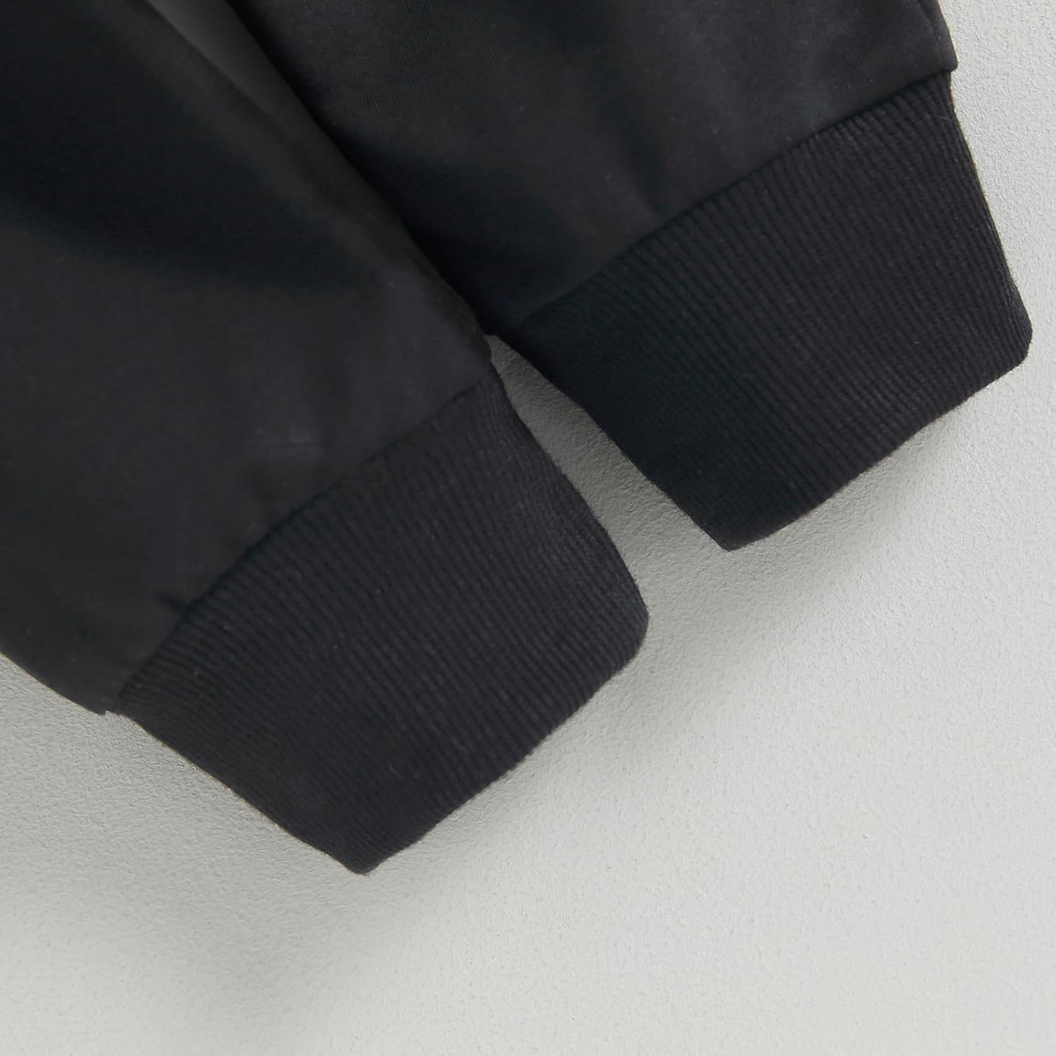 Toddler Baby Boy Fall Winter Outfit Contrast Color Long Sleeve Sweatshirts Stretch Jogger Pants Newborn Clothes Set - Image 7