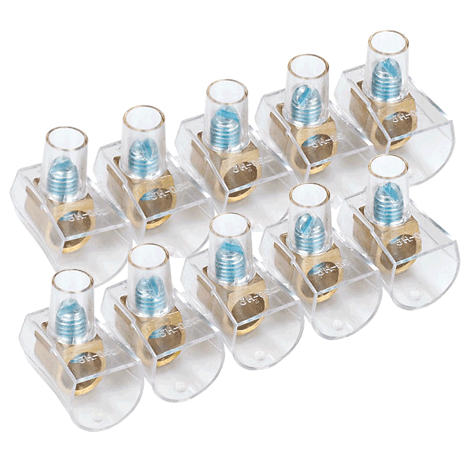 PC5 Terminal Block (6mm) (2 pcs/blister), Transparent