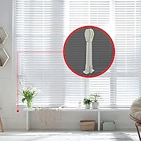 Vista 7 de Amazing Drapery Hardware Tensor de cable con resorte para bucles de cable, marfil, montaje en pared o piso, 1 paquete