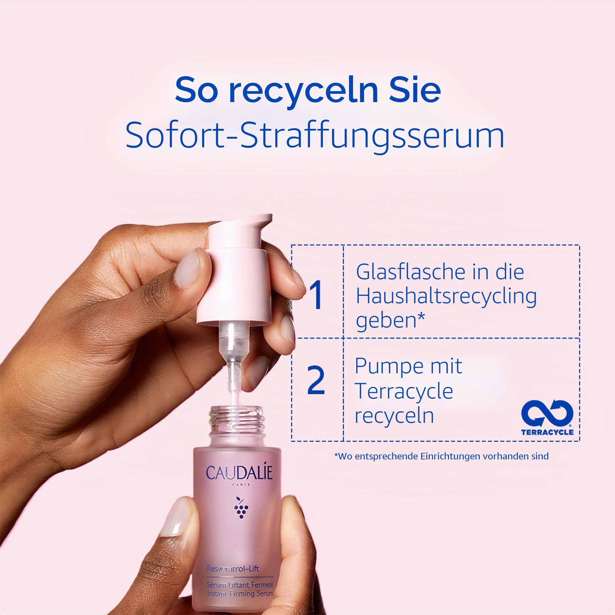 Caudalie Resveratrol-Lift Lifting Straffungsserum mit Resveratrol, Alternative zu Retinol