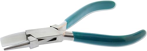 Miniatura 3 de Beadsmith redonda y plana Nariz AlicatesForma de mandíbula de nylon alambre y metal