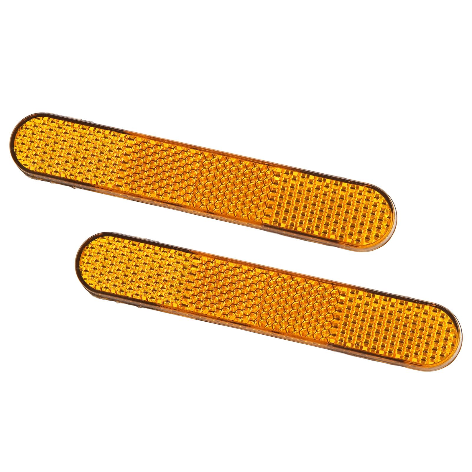 VGEBY Ruota Posteriore per Scooter Elettrico 2 Pezzi, Guscio Decorativo Protettivo Riflettente per Copertura per Scooter Elettrico Mi 4PRO Giallo