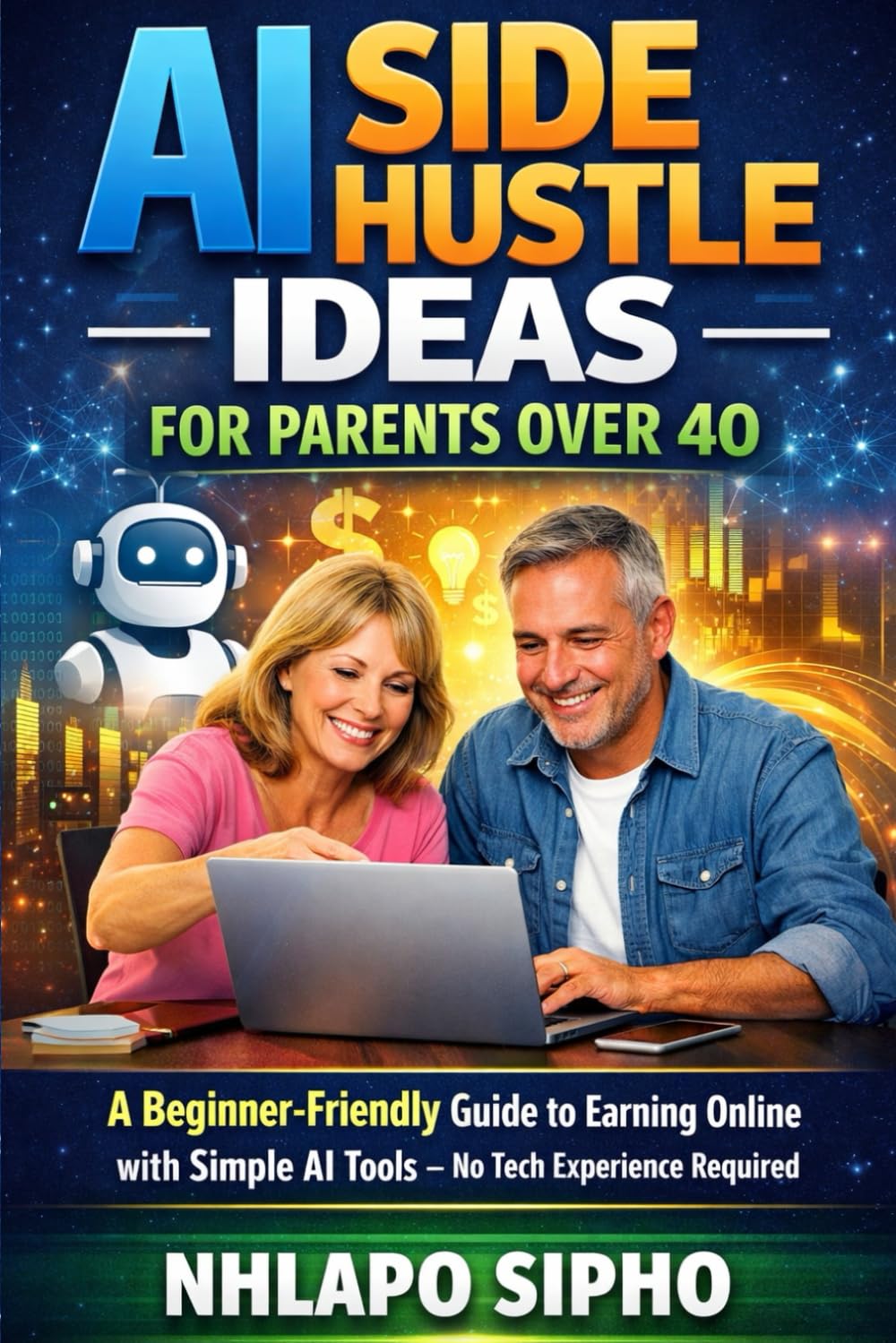 AI Side Hustle Ideas for Parents Over 40: A Beginner-Friendly Guide to Earning Online with Simple AI Tools — No Tech Experience Required
