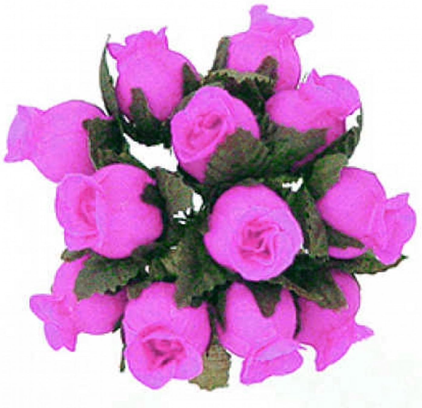 144 Miniature Poly Rose Silk Favor Flower Pick Wedding