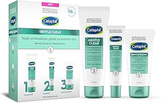 Cetaphil Gentle Clear Blemish Control 3-Step Routine Skincar