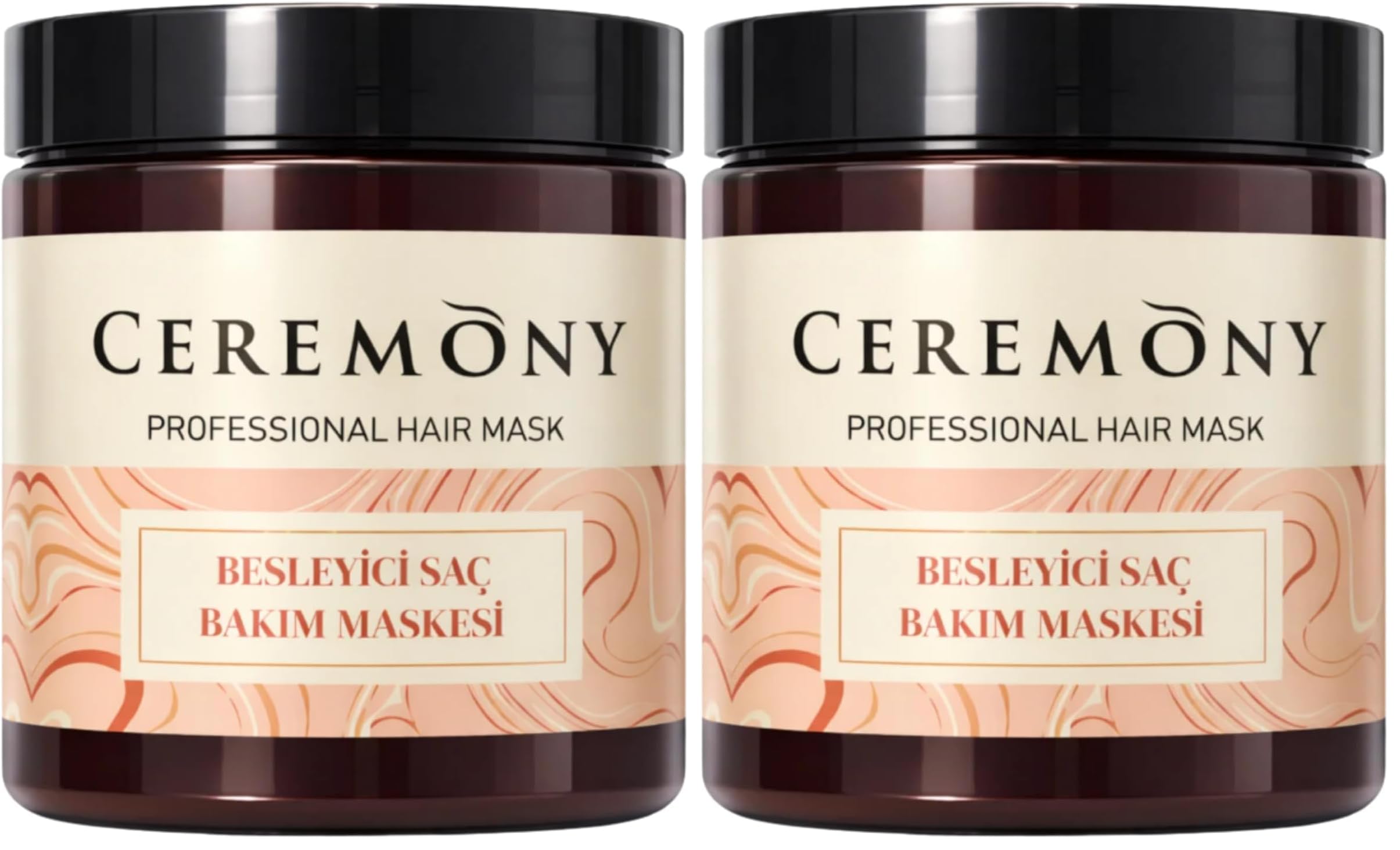 Ceremony Besleyici Kolay Taramaya Yardımcı Saç Bakım Maskesi 500ml (2 paketi)