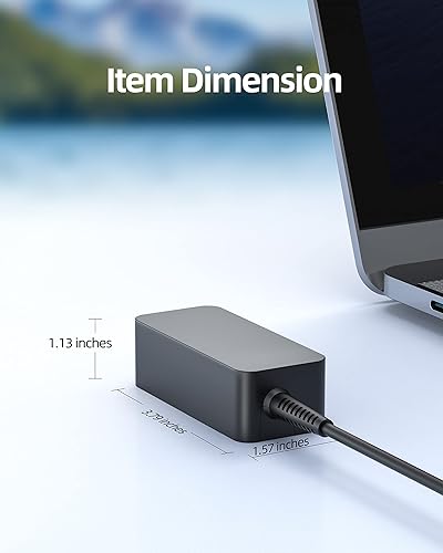 Miniatura 5 de Superer Fuente de adaptador de cable de alimentación compatible con monitor LED LG 24MK600M-B 24MP47HQ-P 24MP48HQ-P 24MP56HQ-P 24MP57HQ-P 24MP58VQ-P