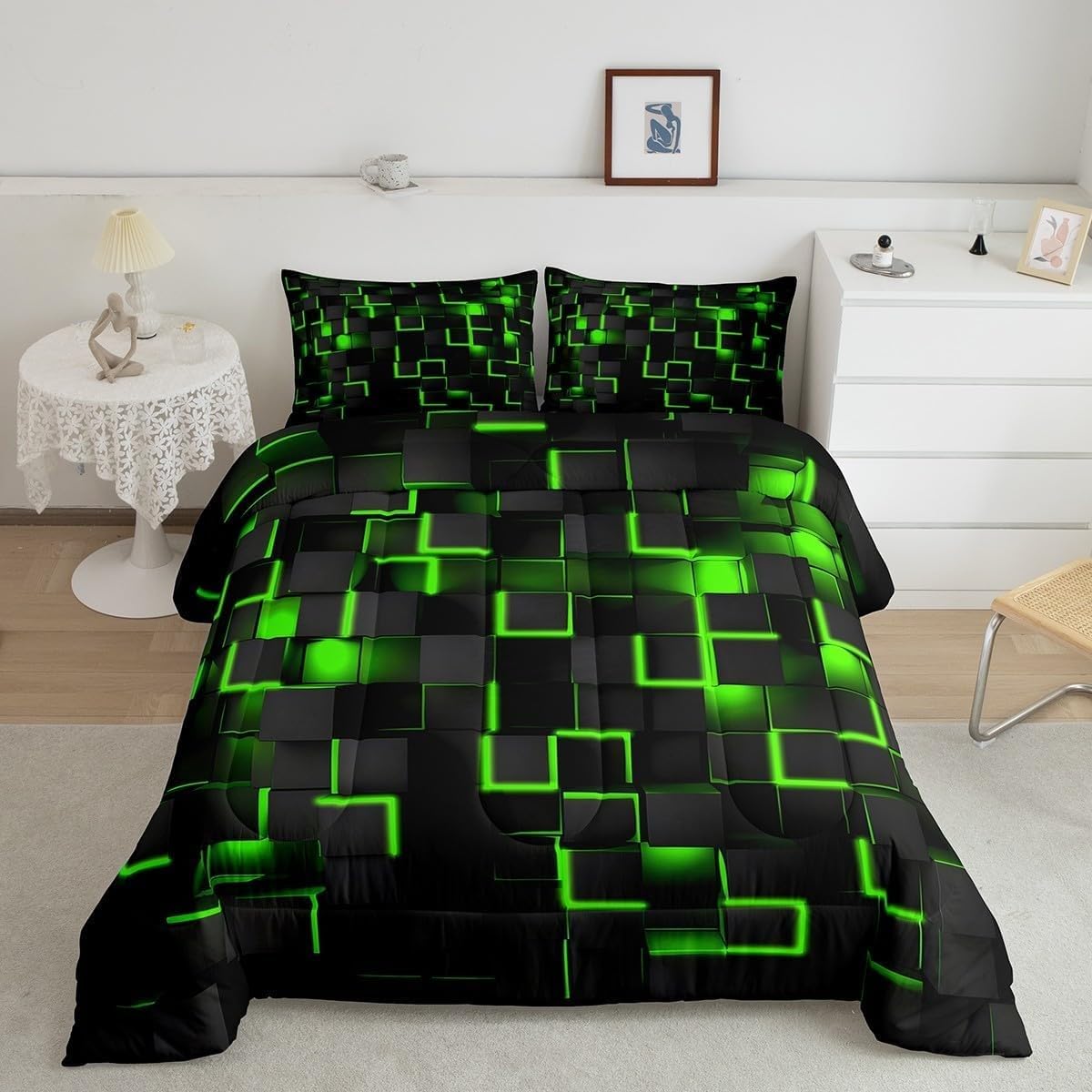 Couette sans housse lavable 220x240 chaude contre le froid et les allergies de lit