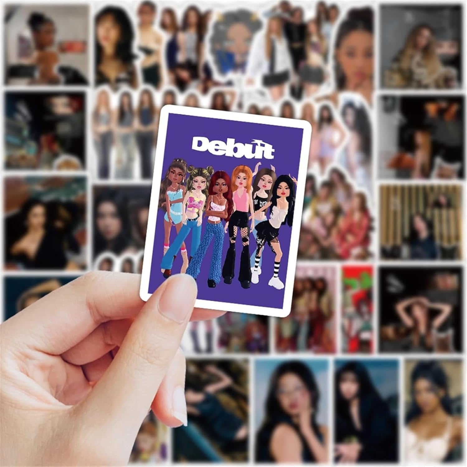 KATSEYE Stickers Set Waterproof Laptop Decals for Water Bottle, Laptop, Computer, Skateboard, Phone 78PC - Image 6