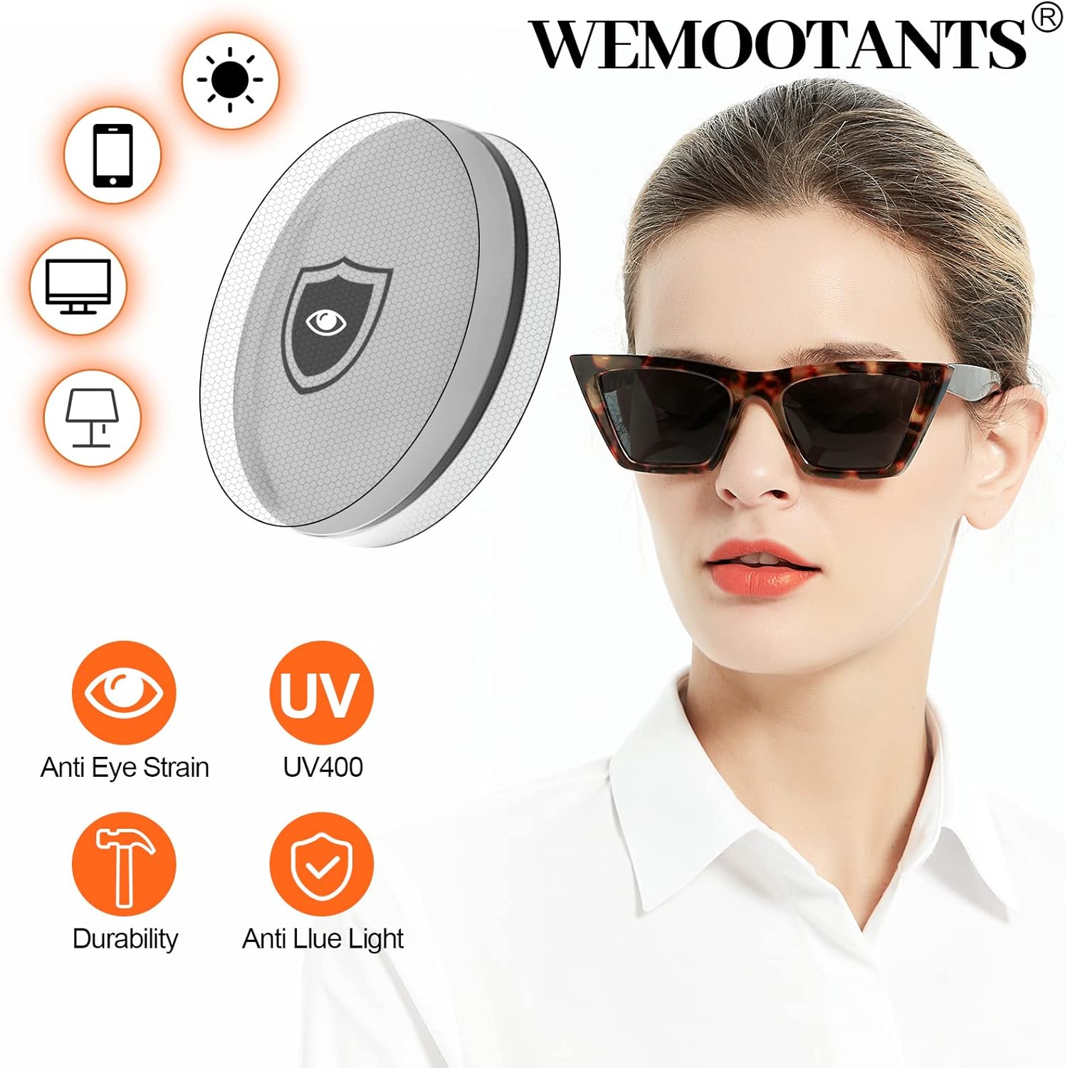 Sunglasses for Women Men Polarized Sun Glasses Trendy Shade Reduce Glare - Image 2