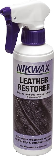 Nikwax Leather Restorer Conditions, Proofs & Protects