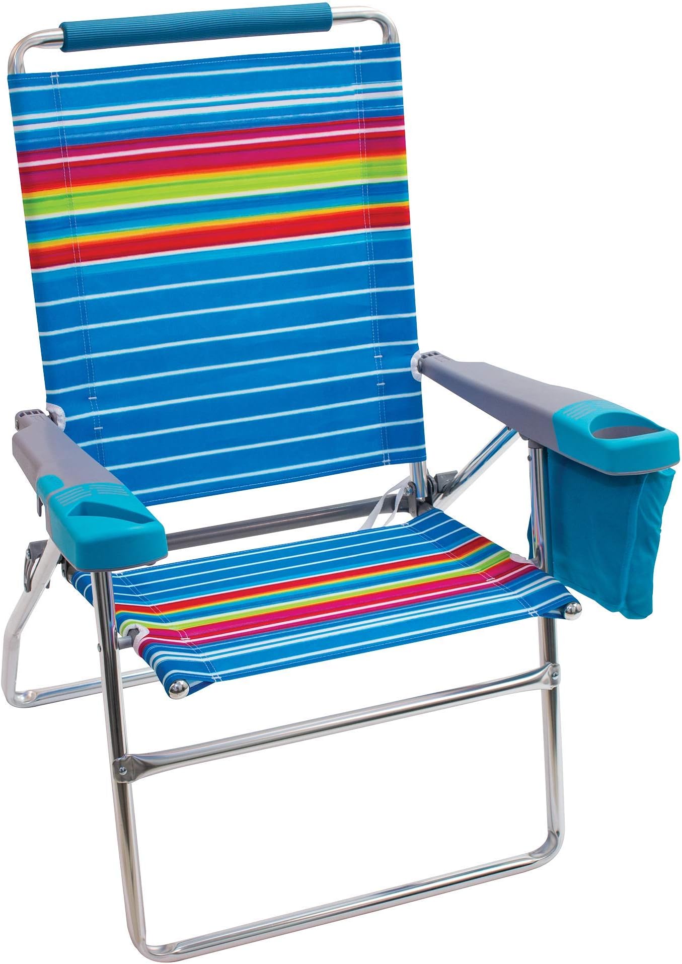 Tommy Bahama 7 Position HiBoy Beach Chair, Blue Home