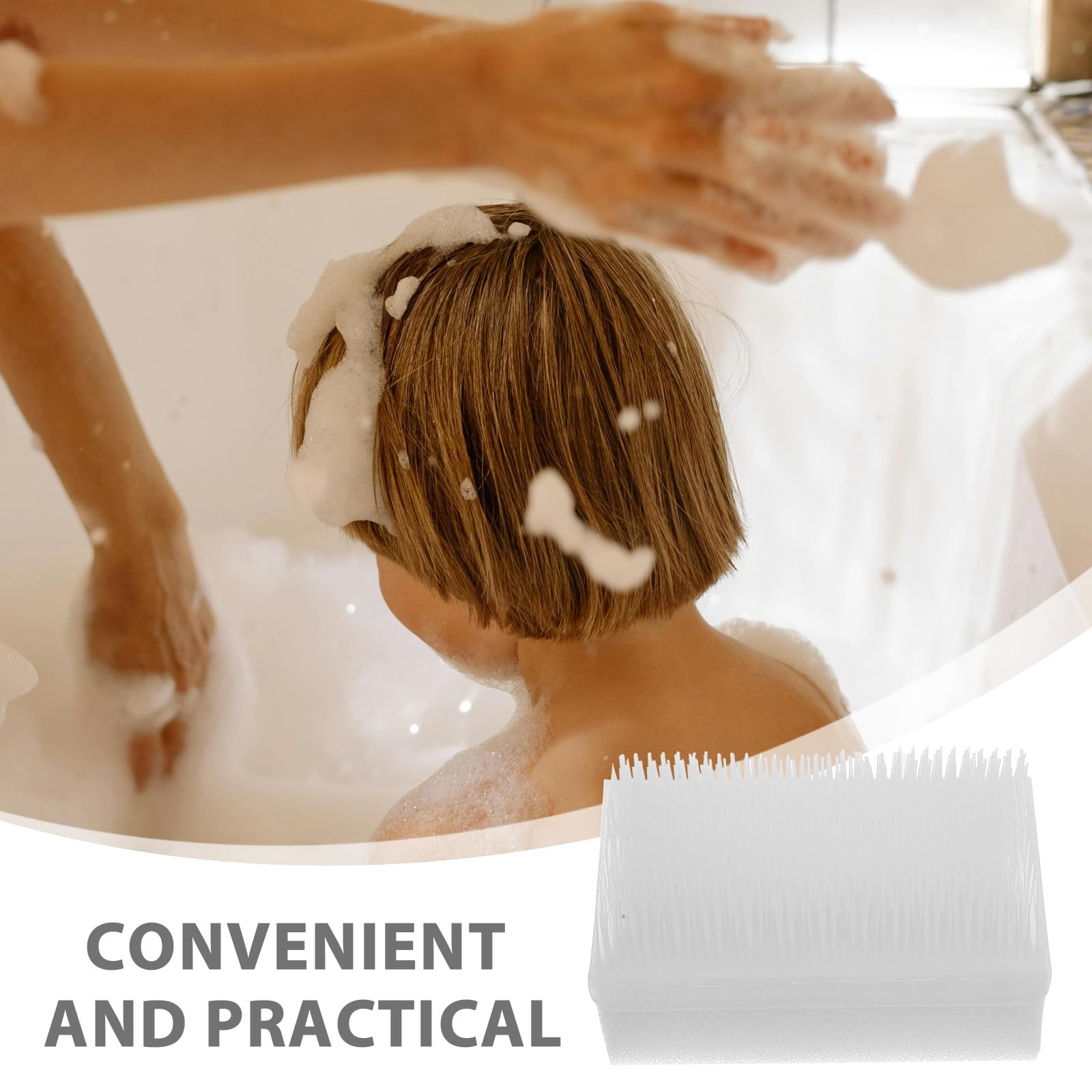 GANAZONO Sensorische Therapiebürste Wilbarger 8X4,7X3,6 Zoll mit Taktiler Stimulation zur Unterstützung der Defensivitätstherapie bei Babys und Kleinkindern