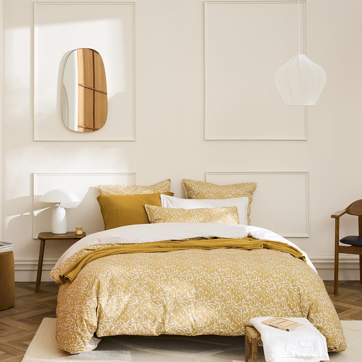 Essix Cotton Percale Duvet Cover, 240 x 220 cm, Hera
