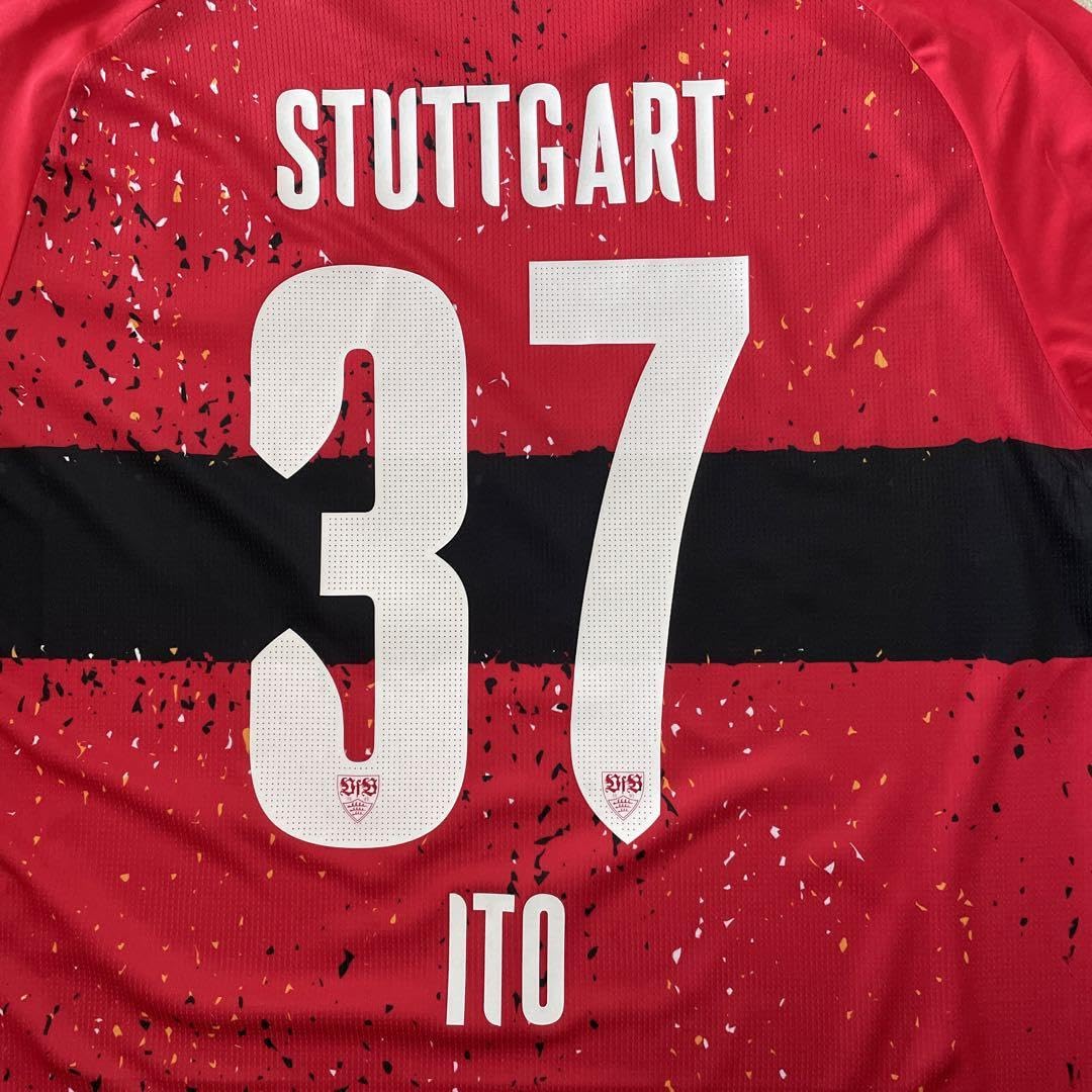Amazon.co.jp: VfBシュトゥットガルト 21-22 ユニフォーム 伊藤選手
