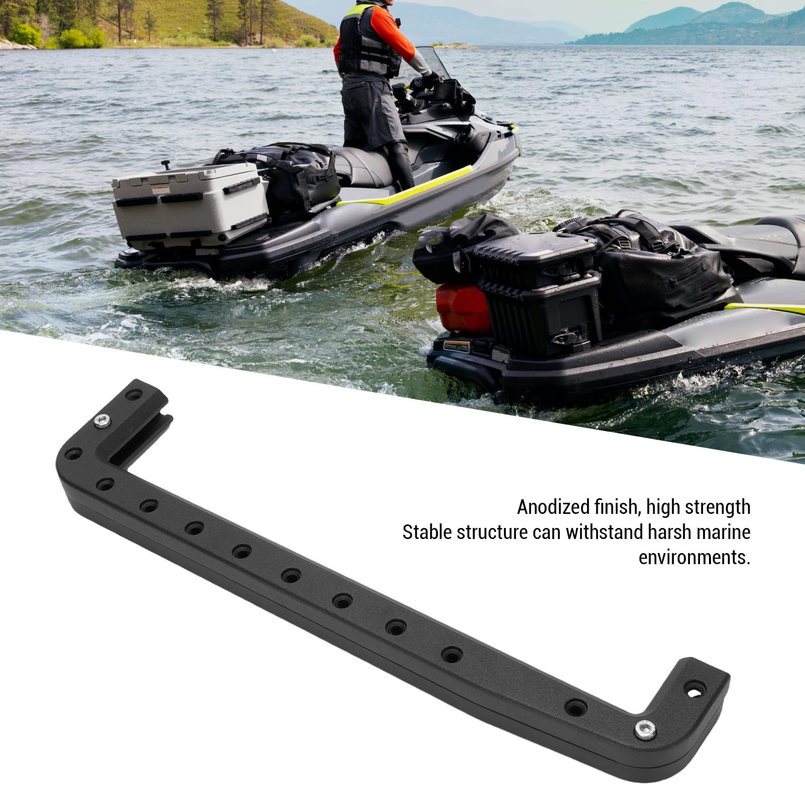 GTX RXP RXT 130 155 170 215 230 255 260 300 del Collettore di Aspirazione in Alluminio Motorboat Motorboat Sostituzione del Morsetto del Collettore con Finitura