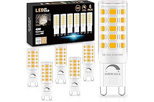 Sailstar Dimmable G9 LED Bulb 2700K 6 Pack