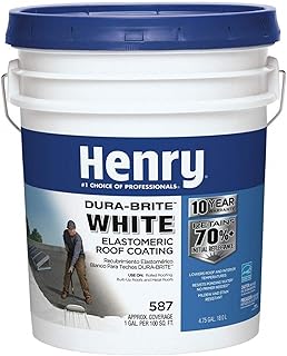 Henry HE587372 Roof Coating, 5 Gal