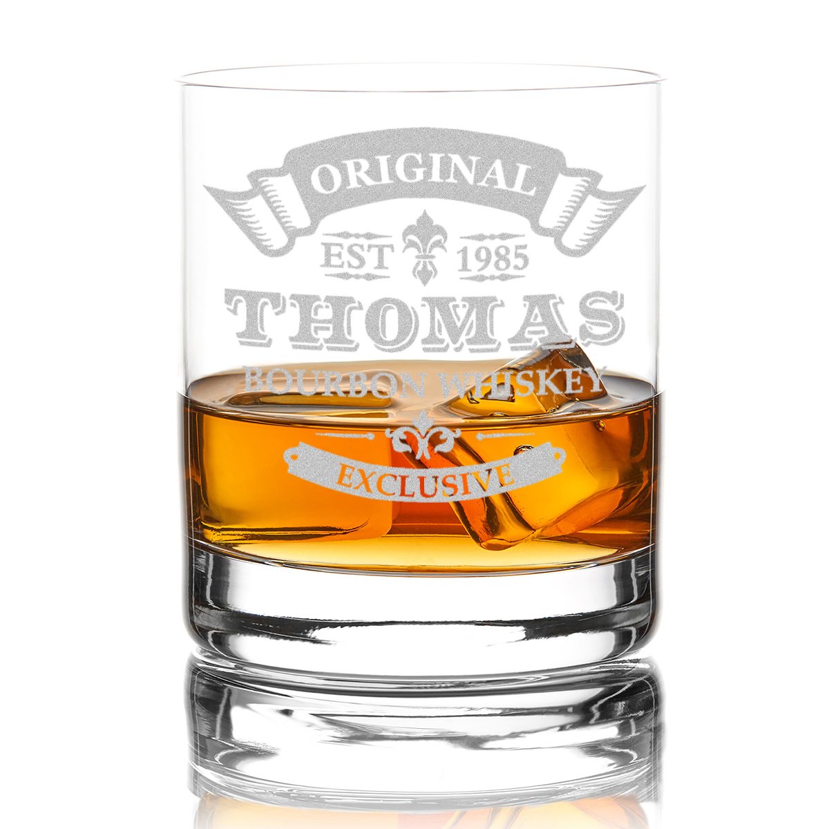 Bicchiere Da Whisky O Da Pinot PERSONALIZZABILE Con Nome Incisione Cerberus Tumbler Personalizzato Idea Regalo