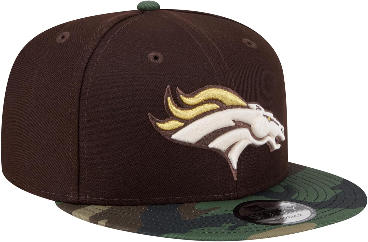 New Era Men's Dark NFL Burnt Wood 9FIFTY Snapback Hat - Image 3