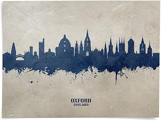 Oxford England Skyline art print poster, unframed -18630
