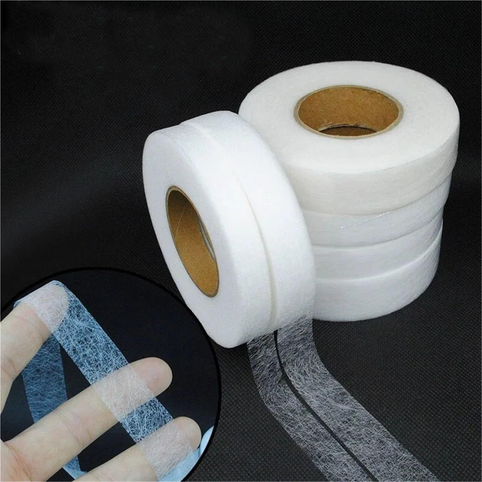 10 Rollen selbstklebendes Hosensaumband, Kantenverkürzung, Paste for Aufbügeln, DIY-Haushalts-Nähzubehör