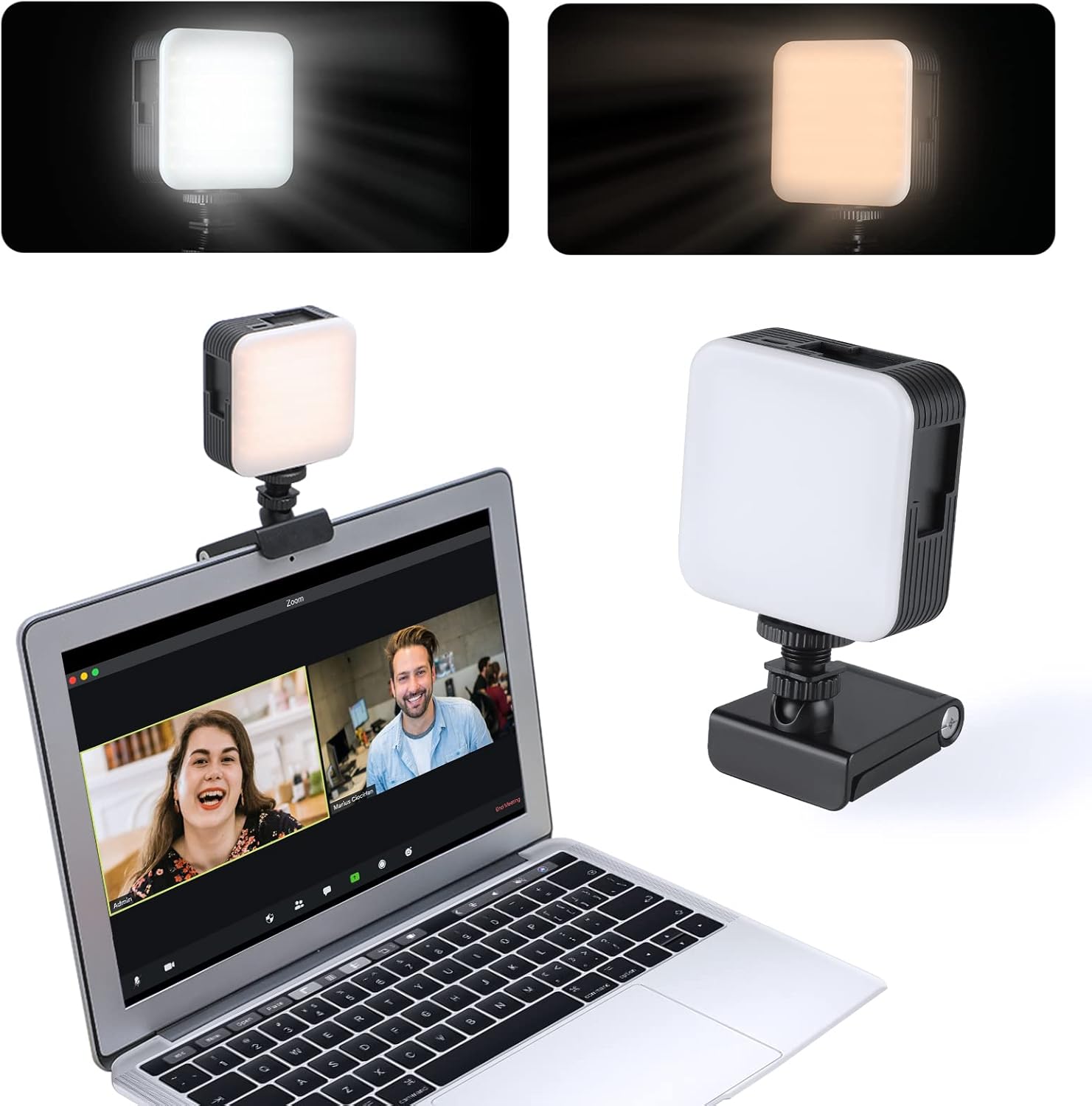 ORDRO Video Conference Lighting Kit, 2700K6500K Dimmable