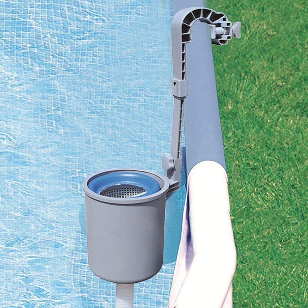 zaizai Skimmer Piscina, Skimmer Superficie Piscina, Supporto a Parete Skimmer Superficie Piscina Skimmer Automatico per la Manutenzione Quotidiana della Piscina