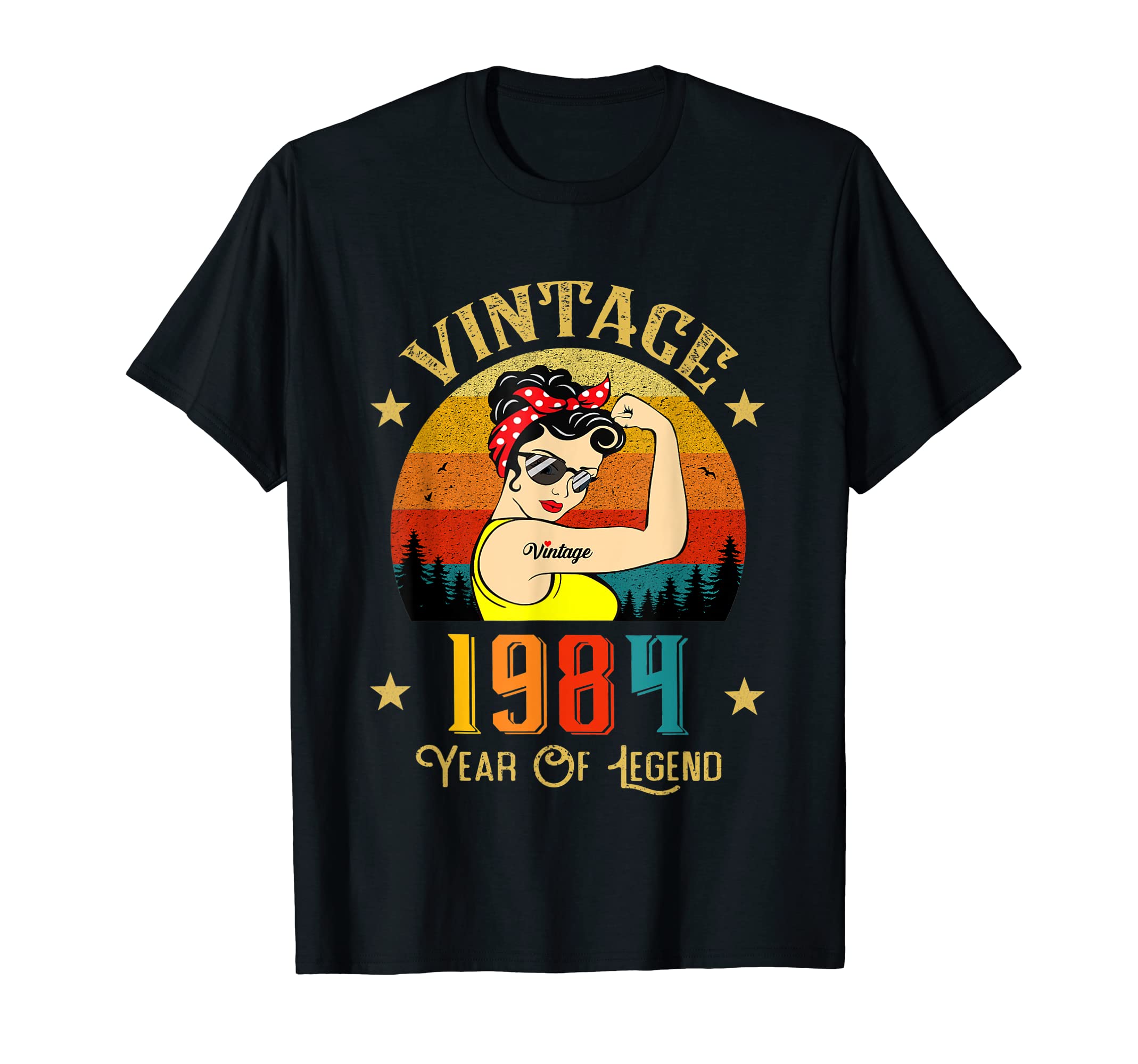 Vintage 1984 Shirt Classic Retro 41 Birthday GiftVintage 1984 Birthday Women 41 Years Old Funny Vintage 1984 T-Shirt