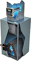 Vista 6 de APCO Filtro de matriz de carbono para purificador de aire UV HVAC, incluye lámpara UVC dual de 2 años para bobinas (Serie 120-277 VAC) #