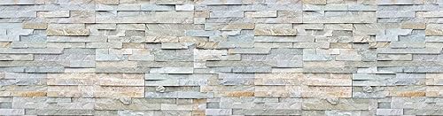 Crearreda CR-67318 - Adhesivo decorativo para pared, diseño de piedras grises