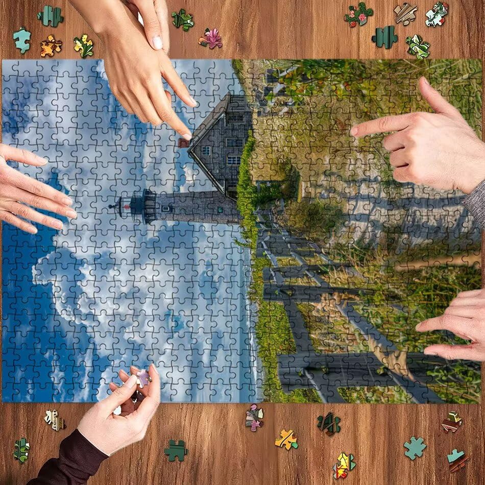 Puzzle 3000 piezas Faro De Arrozales para adultos rompecabezas de decoración modelo FNKL7-245 2