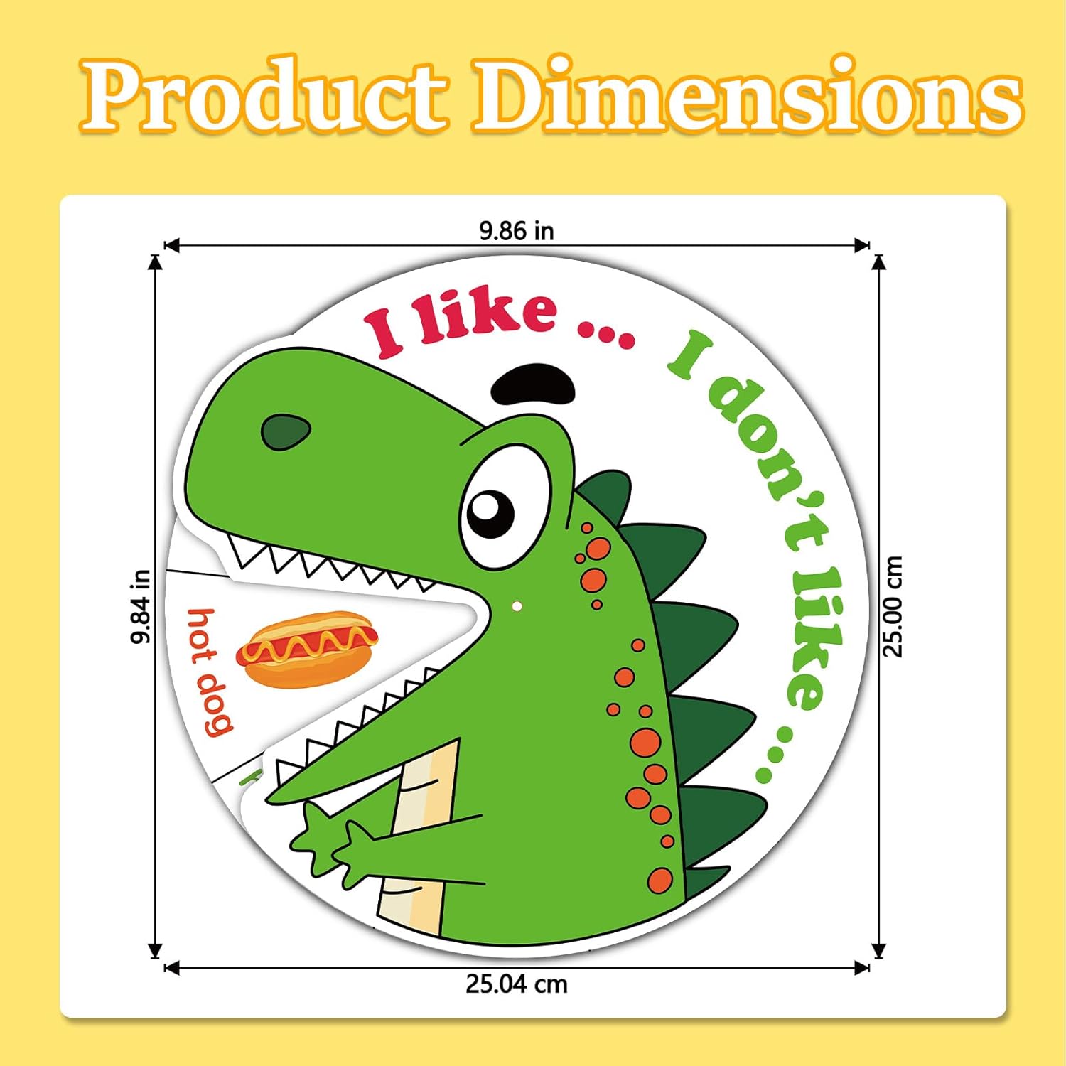 Dinosaur Shape Learning Wheel Sight Words Kindergarten Spin The Wheel Game Preschool Montessori Toys Learning Activities Teacher Supplies