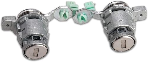 Miniatura 9 de Cilindro de bloqueo con 2 llaves izquierda y derecha compatible con Honda Accord 1998-2002, Civic 2001-2005, Odyssey 1999-2004, S2000-2009,