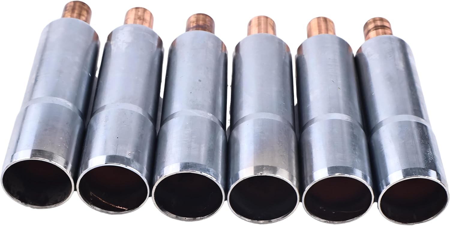 6PCS Fuel Injector Sleeve Tubes 11176-1022 111761022 Compatible With Hino H06CT H07C EH700 Engine Rigid Dump Truck