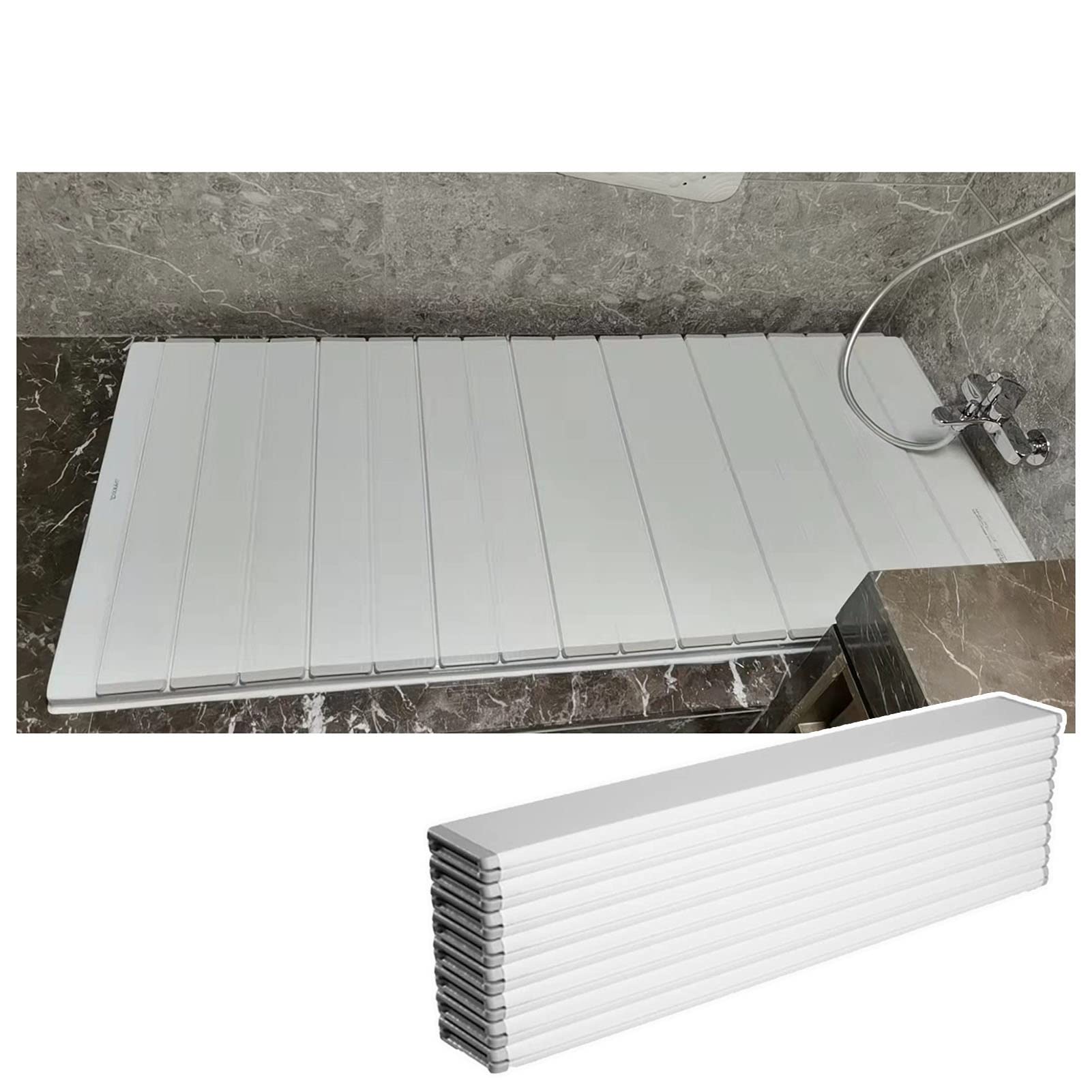 Plateau de baignoire isolant en polypropylène pour un bain chaud relaxant