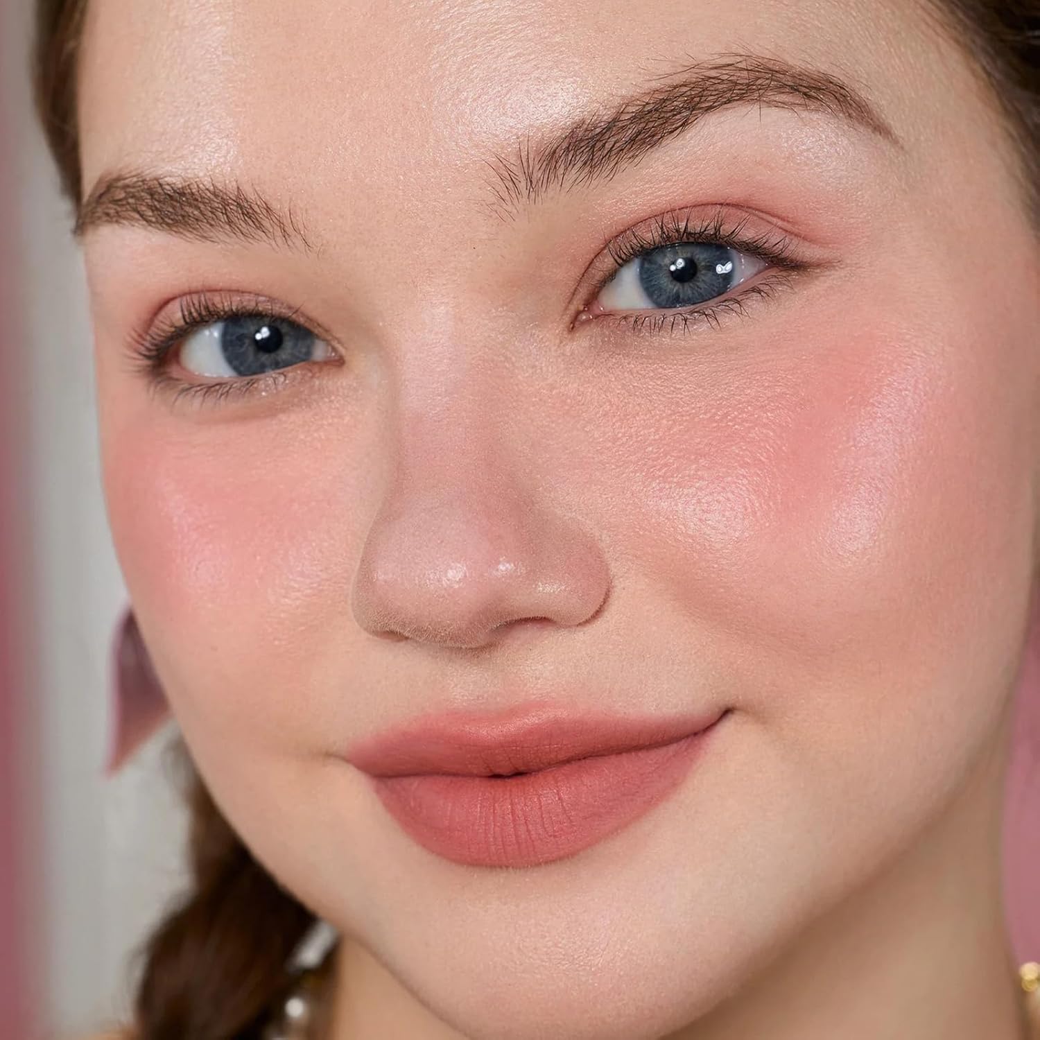 Flower Knows Strawberry Cupid Cake Lip Cream,Long Lasting Pink Brown Matte Lipstick,Hydrating Lip Stain,Transfer & Smudge-Proof Velvet Liquid Lipstick for Girls&Women,0.17 Fl Oz(V01 Vanitea) - Image 7