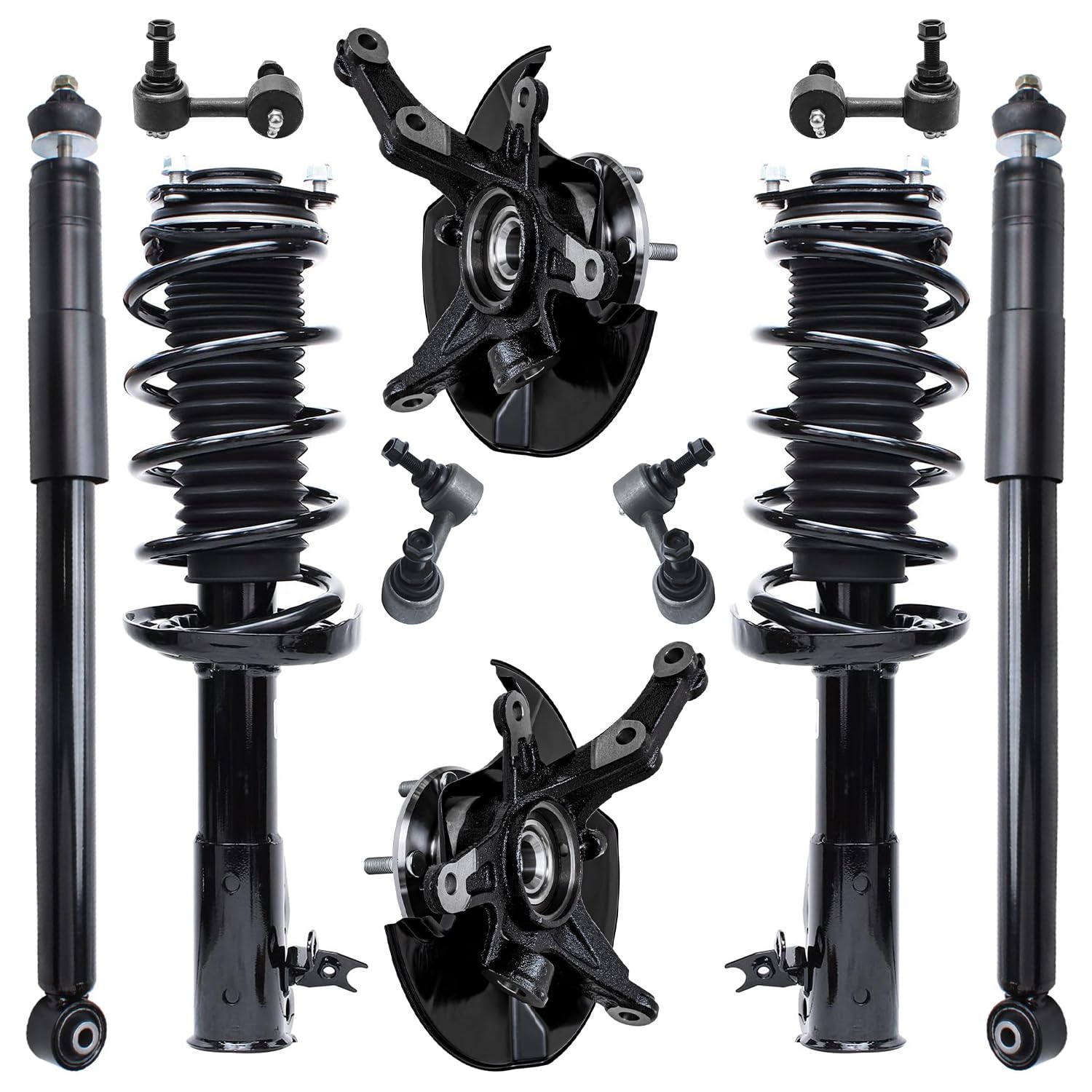 Detroit Axle - Front Suspension Kit for 2006-2011 Honda Civic