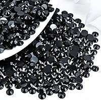 Vista 31 de 3000 PIEZAS SS16 de 4 mm de Resina Diamantes de Imitación de Parte Trasera Plana, Diamantes de Imitación de Esmeralda/Verde Oscuro para Uñas, Vasos