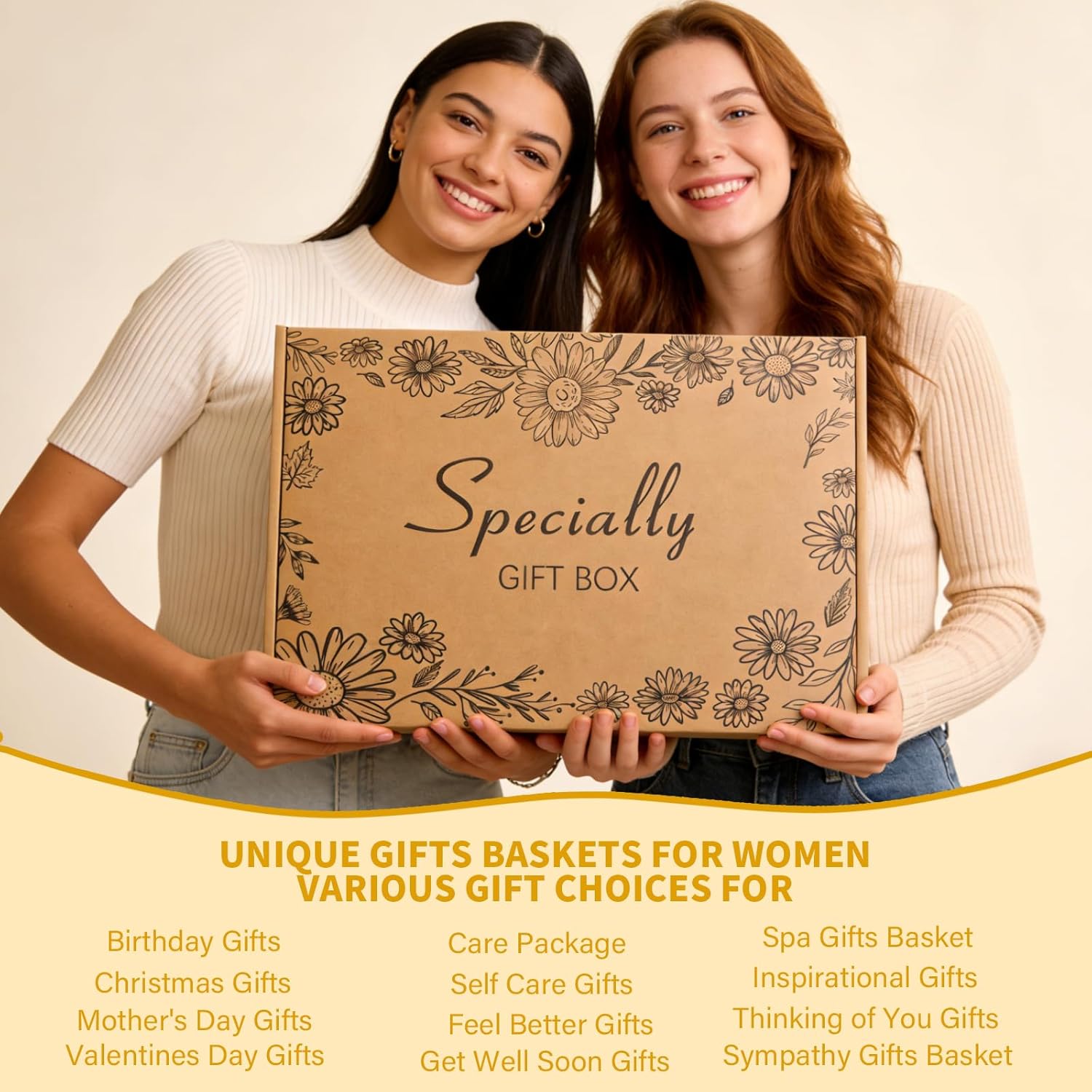 Self Care Gifts for Women - Sending Sunshine Care Package with Blanket, Get Well Soon & Thinking of You Gifts | Unique Sunflower Thank You Gift Box for Wife, Her, Girlfriend, Mom, Sister, Daughter - Image 2