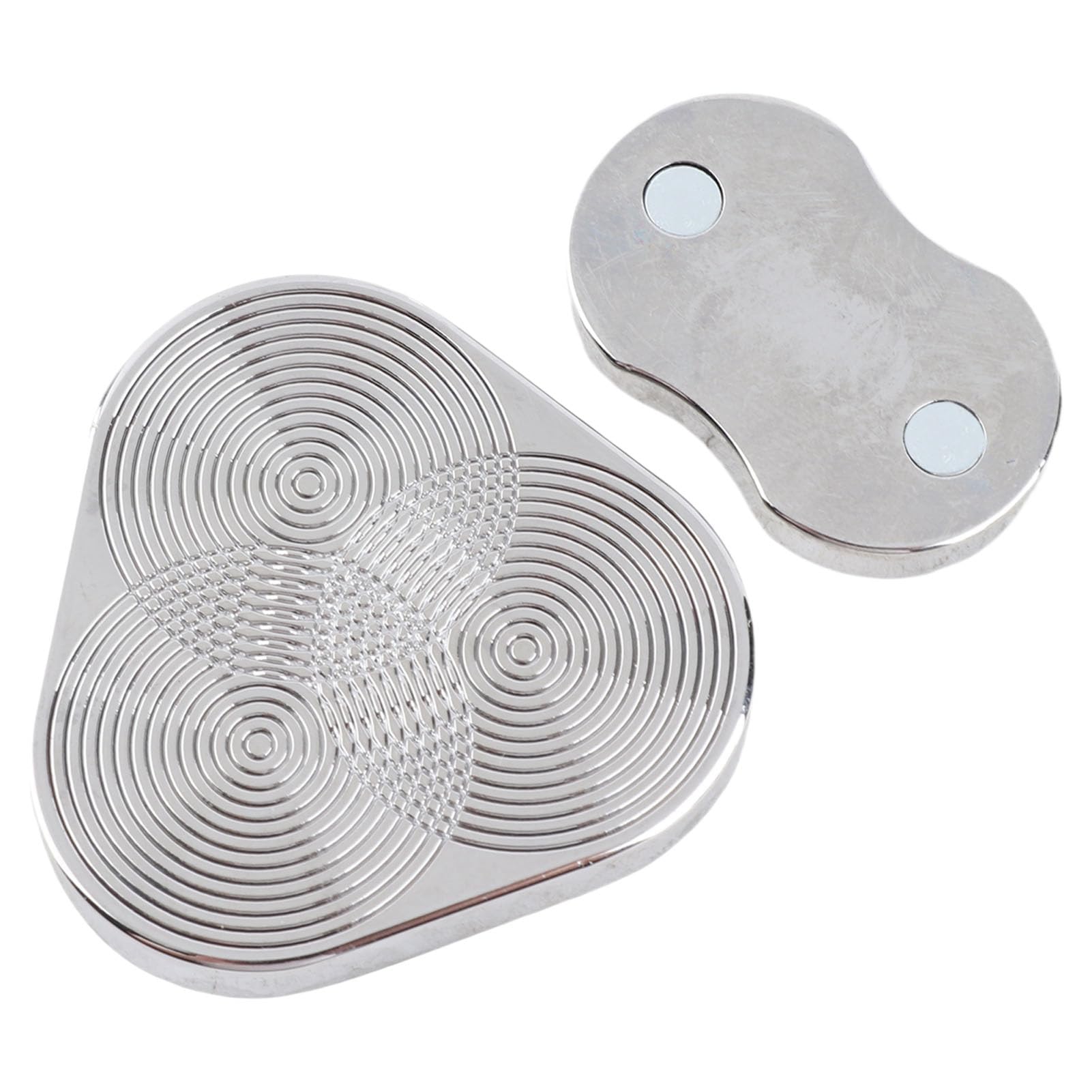 Sensoryczne Fidget Spinners Zabawki, Trójkątny Obrót Metal ADHD Autyzm Lęk Stress Relief Push Slider Toy