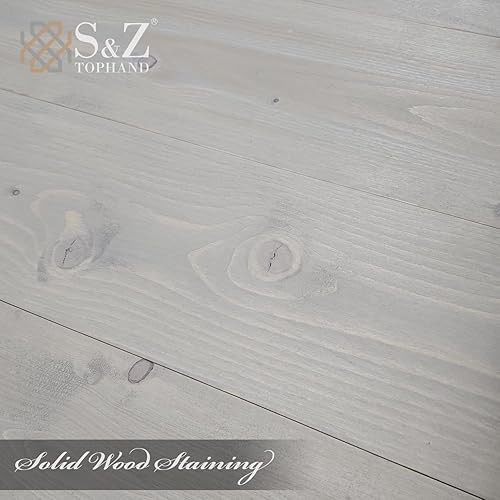 Vista 19 de S&Z tophand® Puerta de granero marrón de 20 pulgadas x 84 pulgadas con kit de herramientas corredizas de 5 pies, marco de acero inoxidable de 20 a