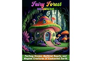 Fairy Forest Adult Coloring Book: Color in Your Dreams